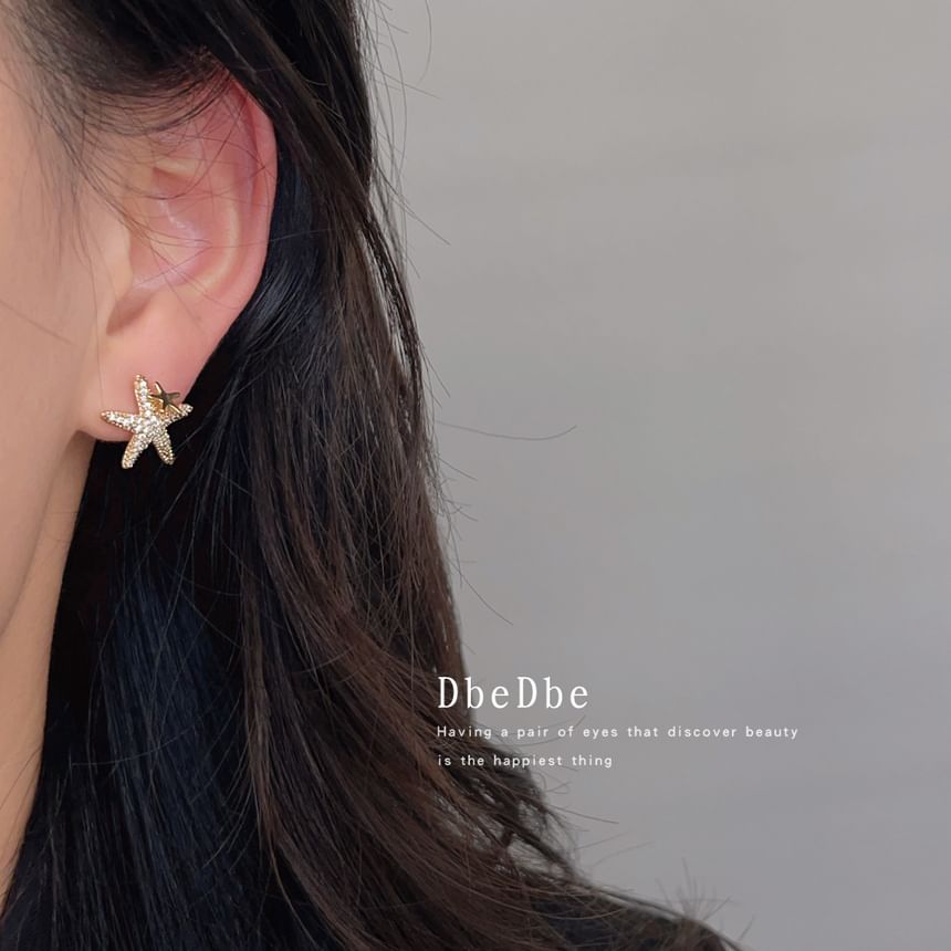 Cuff Starfish Earring