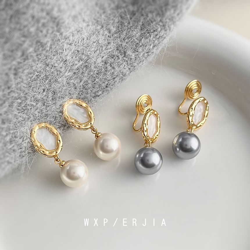 Pearl Cuff Faux Earring
