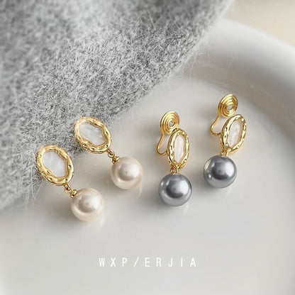 Pearl Cuff Faux Earring