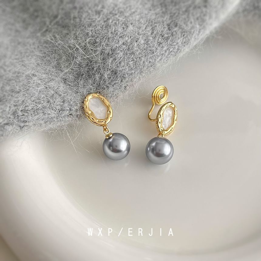 Pearl Cuff Faux Earring