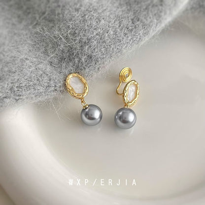 Pearl Cuff Faux Earring