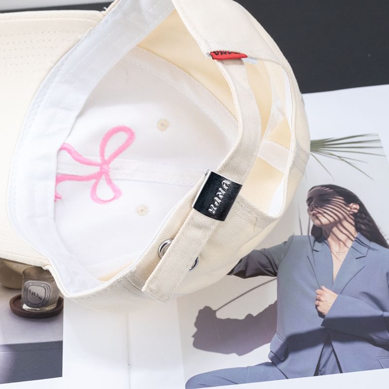 Ribbon Cap Embroidery