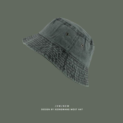 Washed Hat Denim Bucket