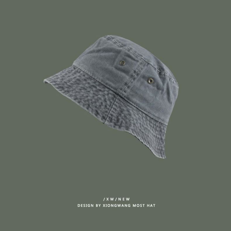 Washed Hat Denim Bucket