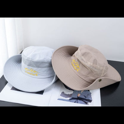 Embroidered Hiking Cap