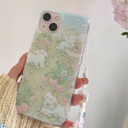 Sheep Phone Case - 15 Pro Max / 15 Pro / 15 / 14 Pro Max / 14 Pro / 14 / 13 Pro Max / 13 Pro / 13 / 12 Pro Max / 12 Pro / 12