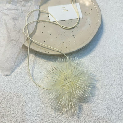 Choker Floral String Fabric