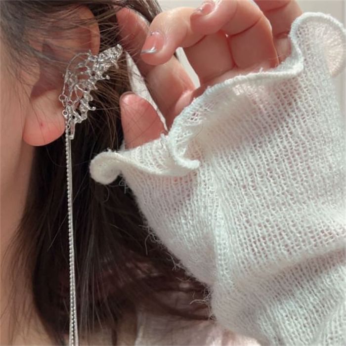 Butterfly Ear Alloy Cuff