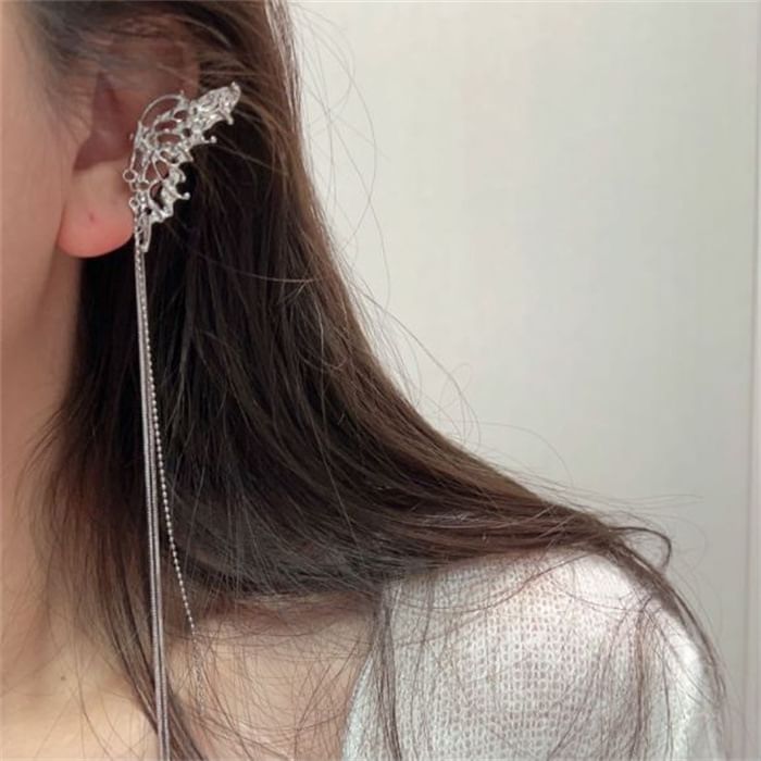 Butterfly Ear Alloy Cuff