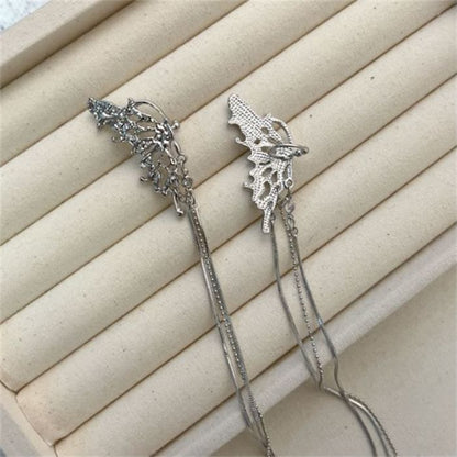 Butterfly Ear Alloy Cuff