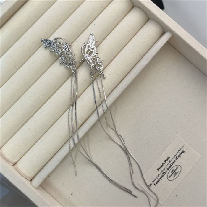 Butterfly Ear Alloy Cuff