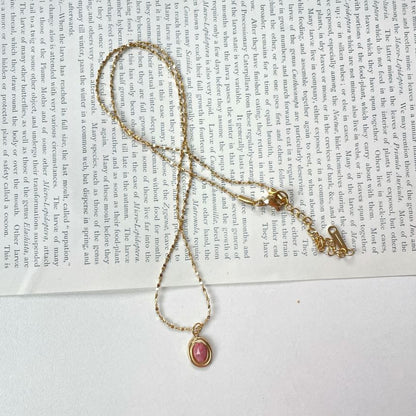 Pendant Alloy Oval Choker