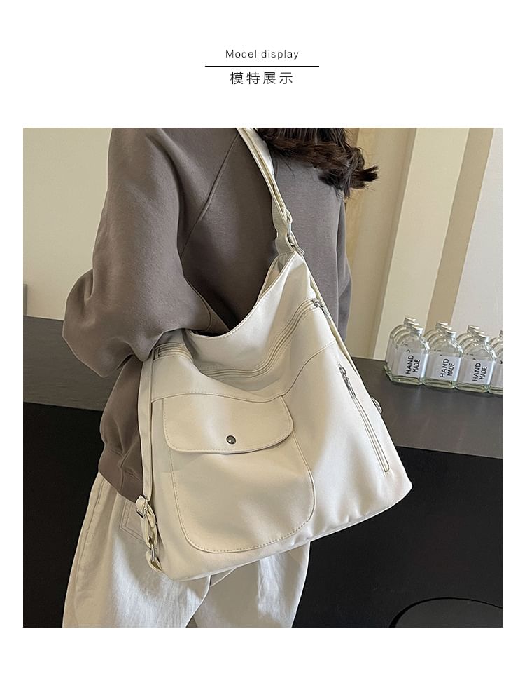 Plain Shoulder Bag