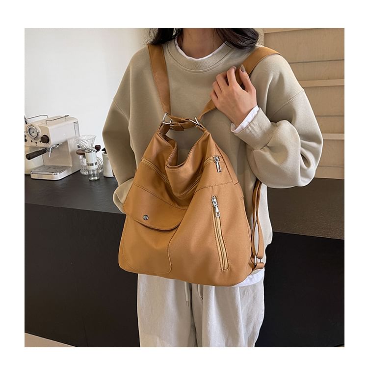 Plain Shoulder Bag