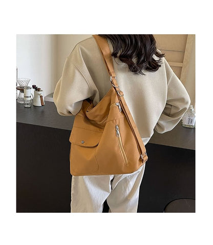 Plain Shoulder Bag