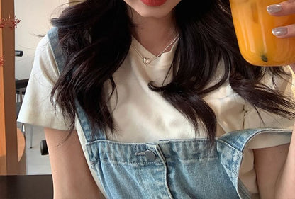 Baseball Bow Cap Denim