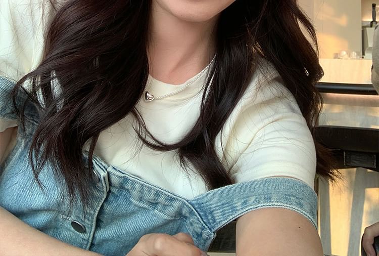 Baseball Bow Cap Denim