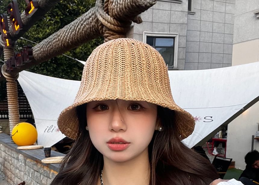 Bucket Knit Hat