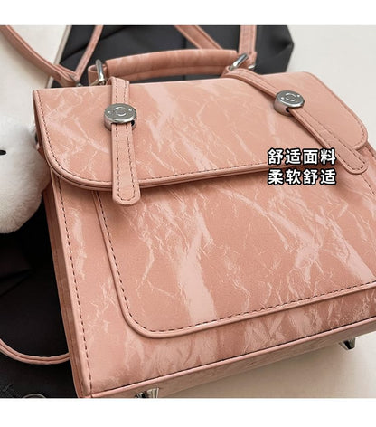 Charm Patterned Backpack Bag Set /