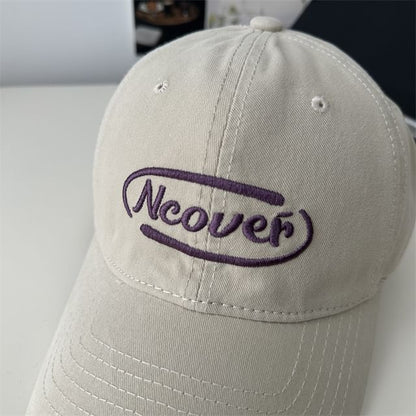 Baseball Lettering Embroidered Cap