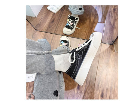 Platform Canvas Sneakers