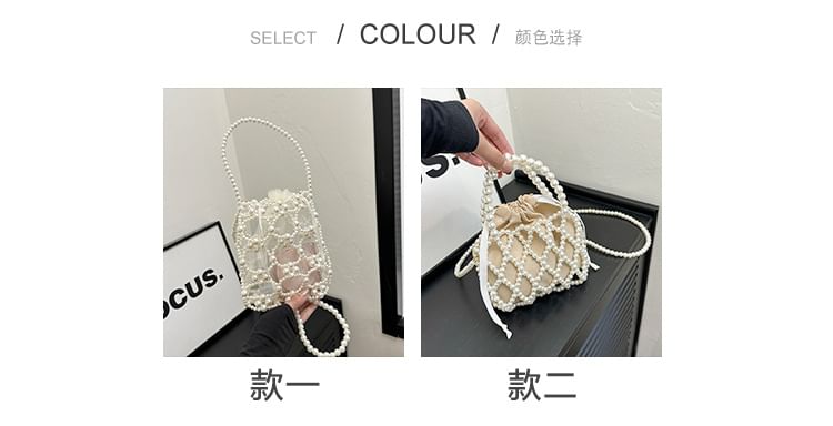 Crossbody Bag (Various Faux Pearl Designs)