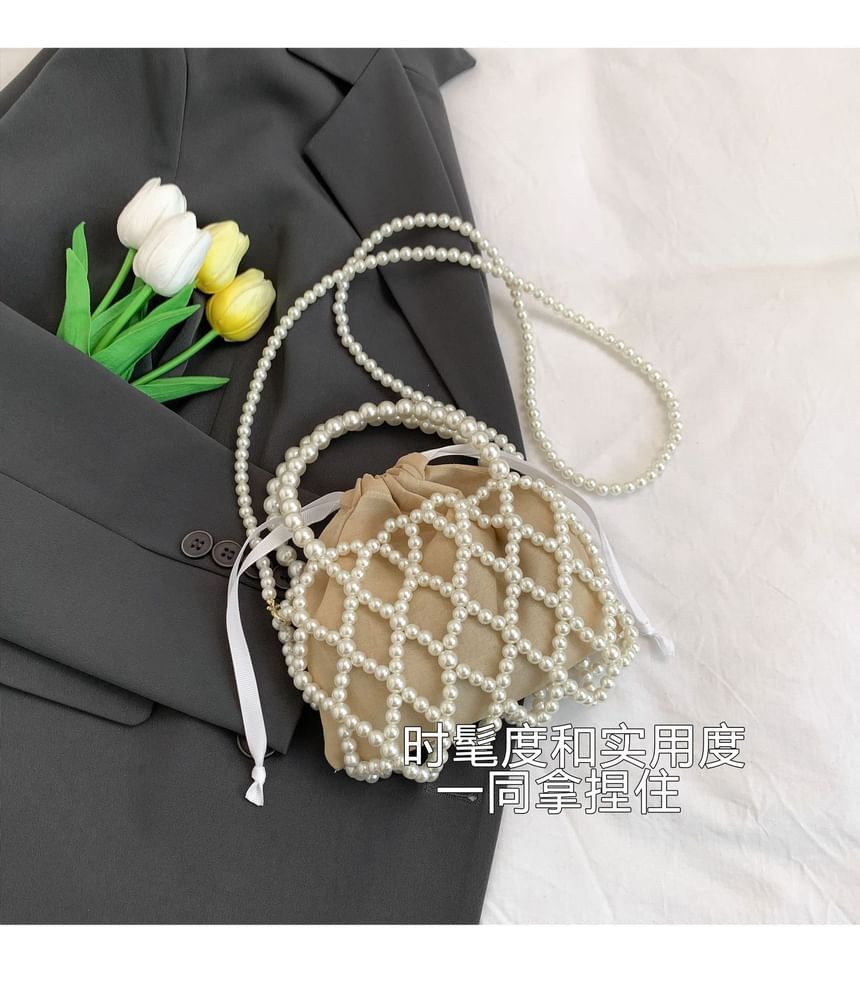 Crossbody Bag (Various Faux Pearl Designs)