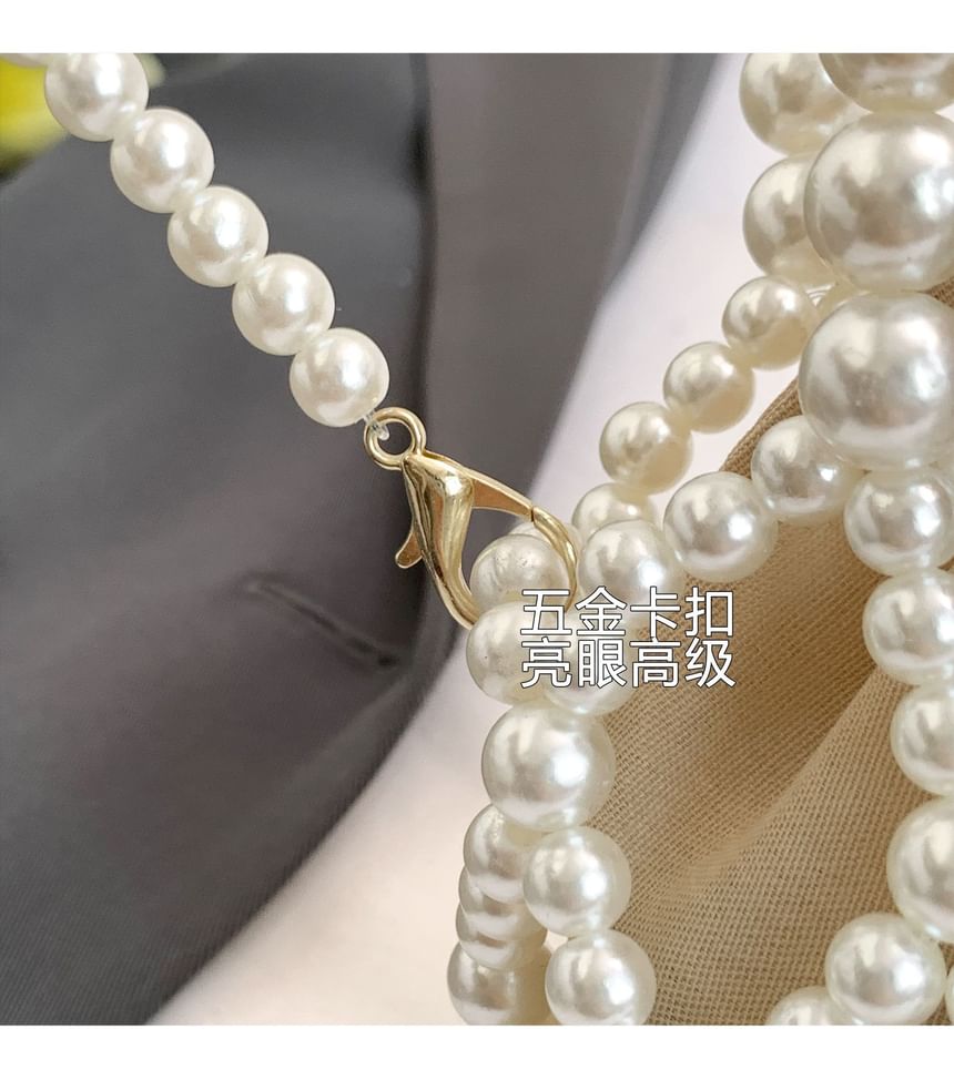 Crossbody Bag (Various Faux Pearl Designs)