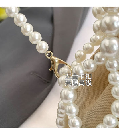 Crossbody Bag (Various Faux Pearl Designs)