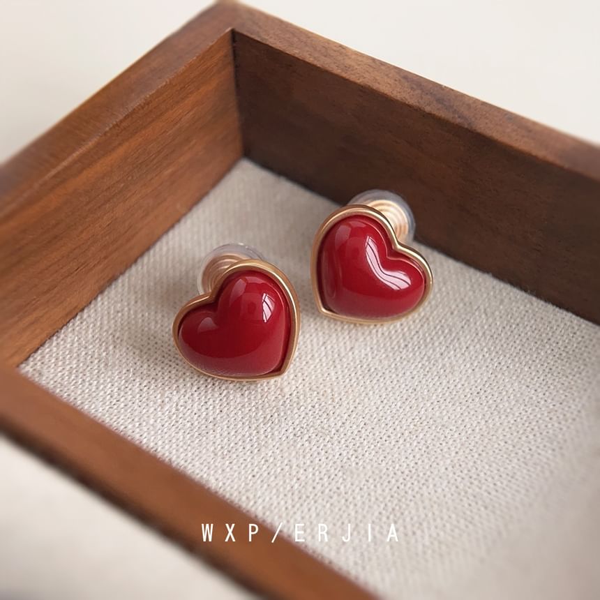 Ear Heart Alloy Cuff