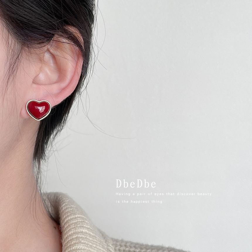 Ear Heart Alloy Cuff
