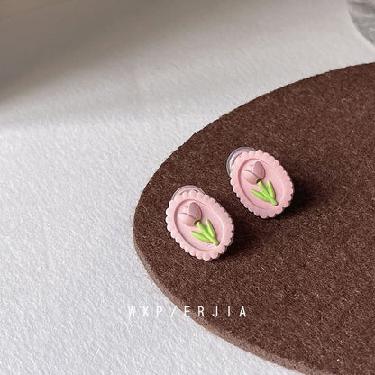 Alloy Tulip Cuff Ear