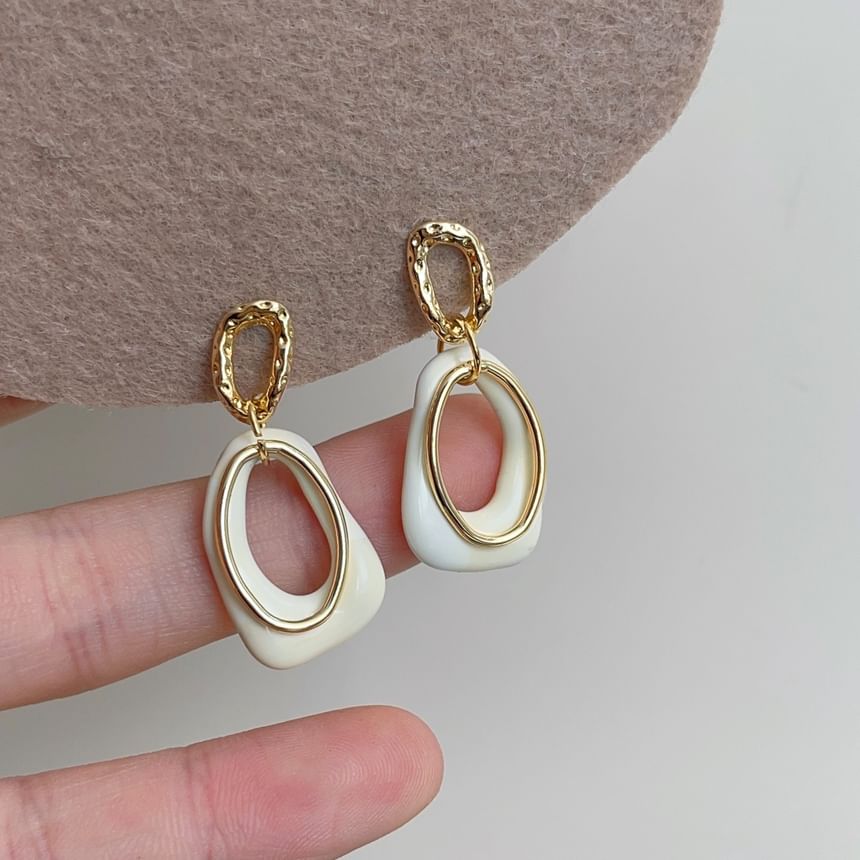 Irregular Earring Hoop Alloy Dangle