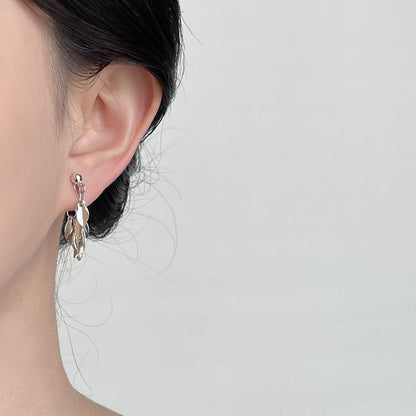 Chandelier Leaf Earring Alloy
