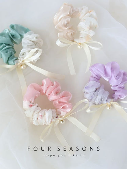 Japanese Ribbon Scrunchie