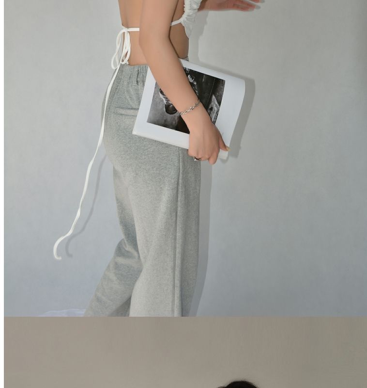 Short-Sleeve Plain Back Tee Open Cropped