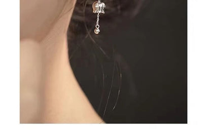 Floral Drop Earring