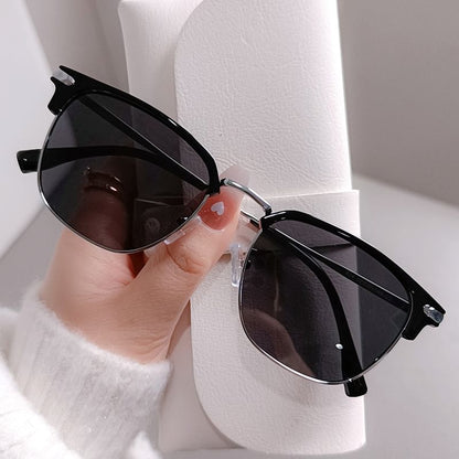Frame Polarized Metal Sunglasses