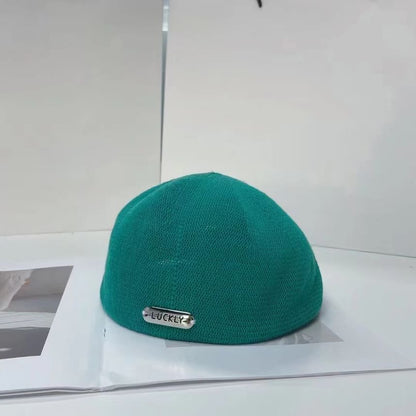 Beret Metal Hat Plate Lettering