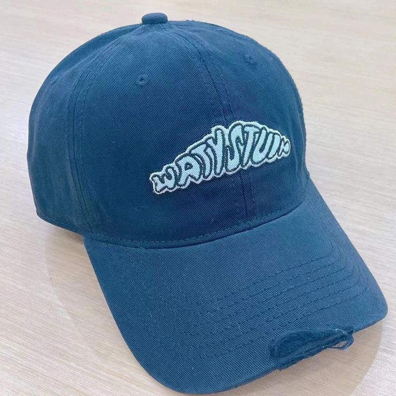 Cap Lettering Embroidered Baseball