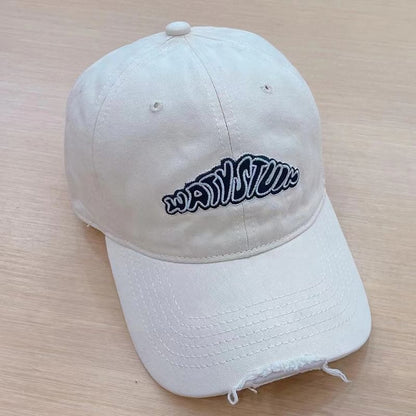 Cap Lettering Embroidered Baseball
