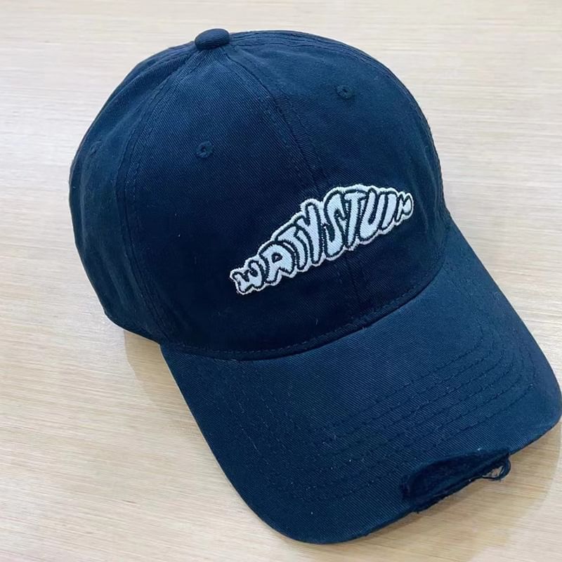 Cap Lettering Embroidered Baseball