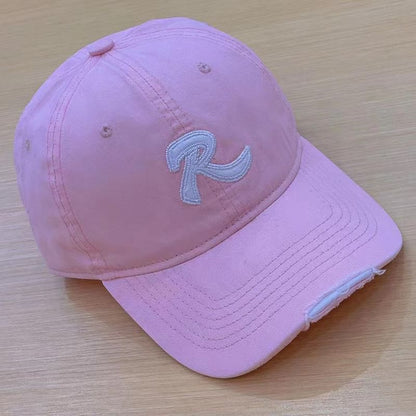 Baseball Embroidered Lettering Cap