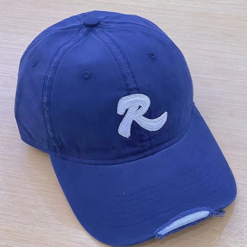 Baseball Embroidered Lettering Cap