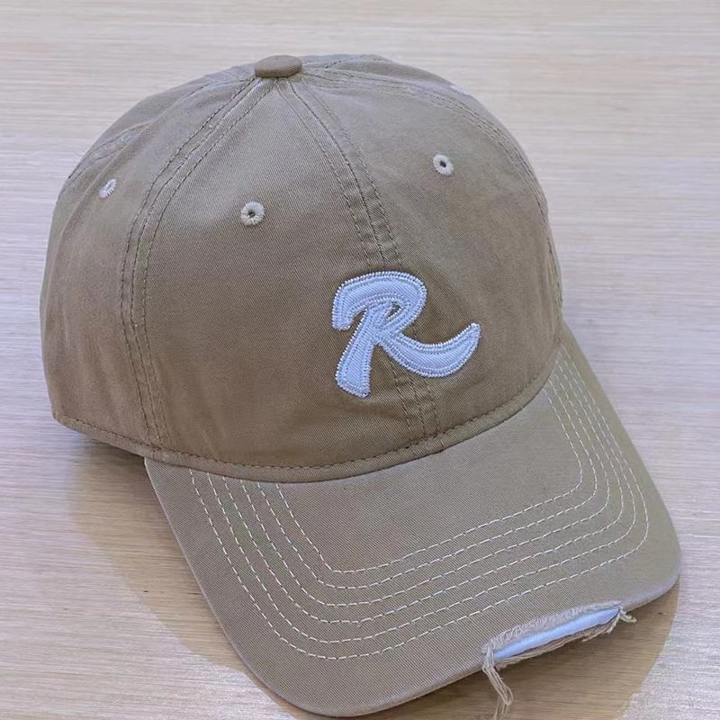 Baseball Embroidered Lettering Cap