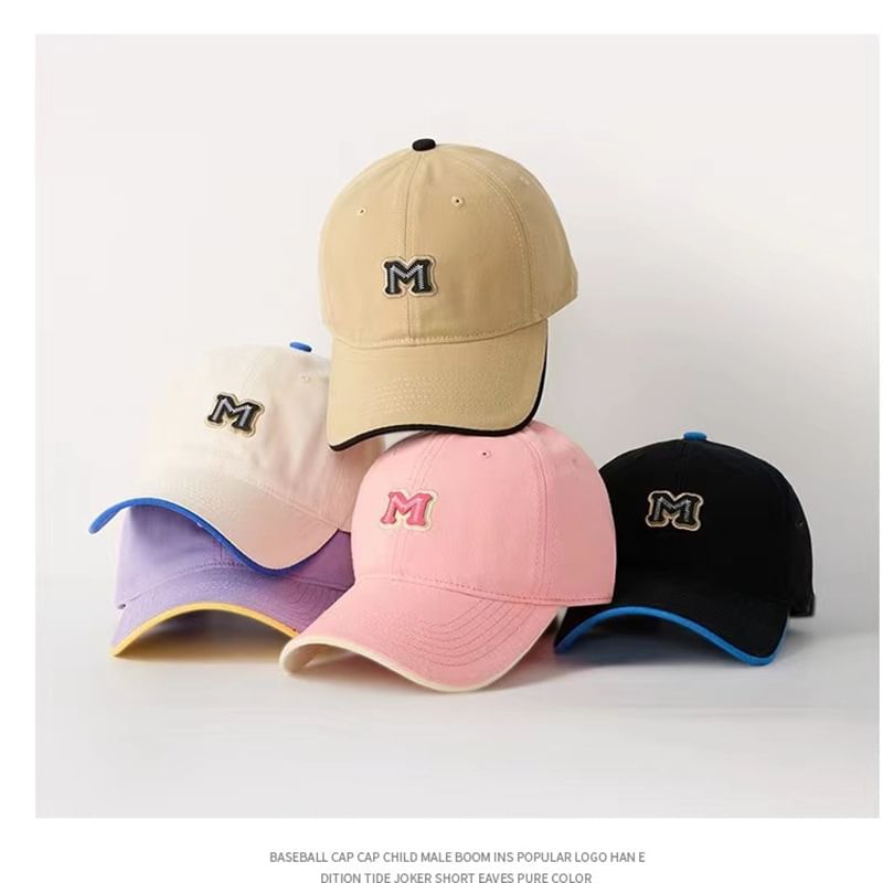 Embroidered Baseball Lettering Cap