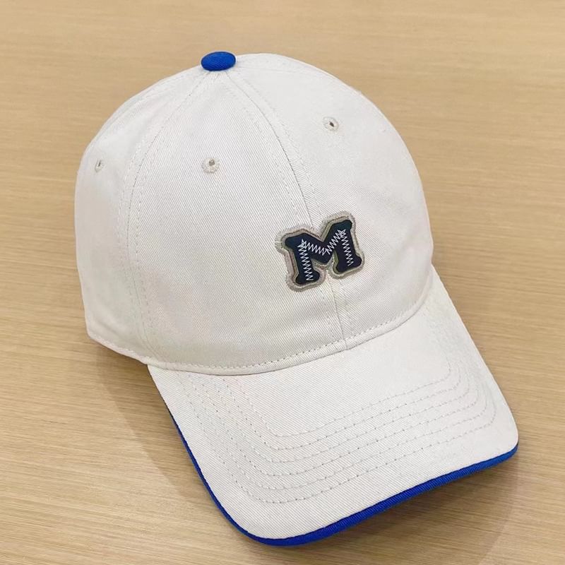 Embroidered Baseball Lettering Cap