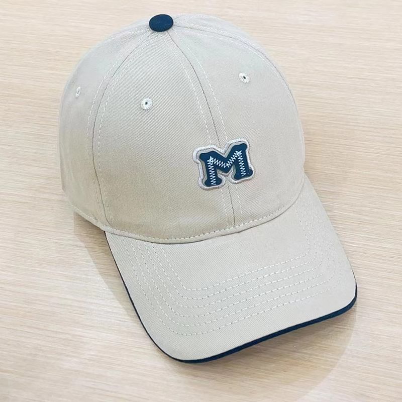 Embroidered Baseball Lettering Cap