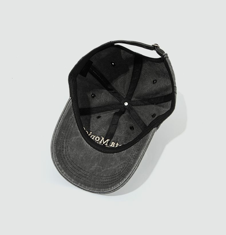 Embroidered Baseball Cap Lettering