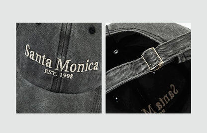 Embroidered Baseball Cap Lettering